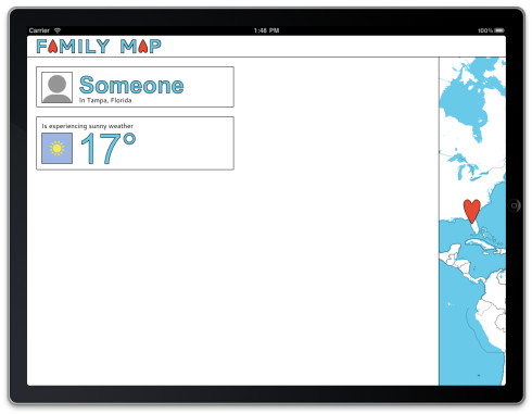 Family Map User View
