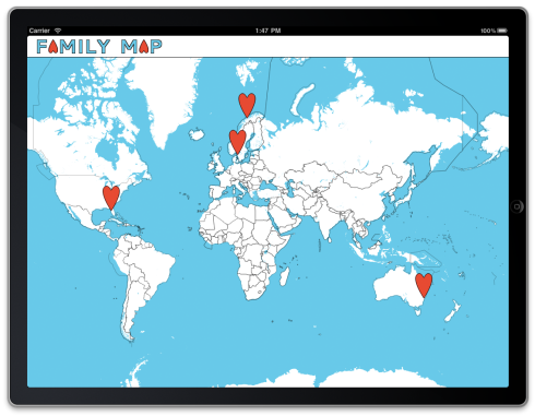 Family Map Interface