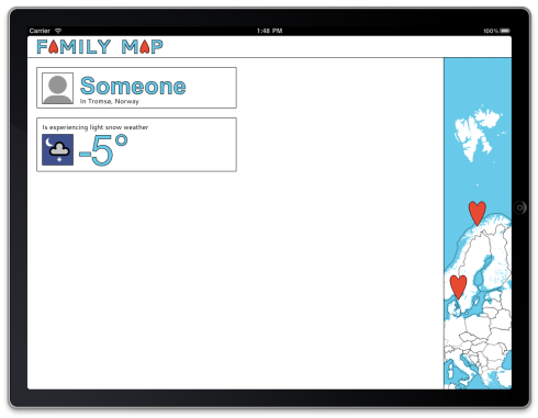 Family Map User View
